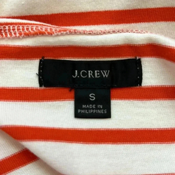 J. Crew Red Stripes Knot Back Shirt - Picture 5 of 5
